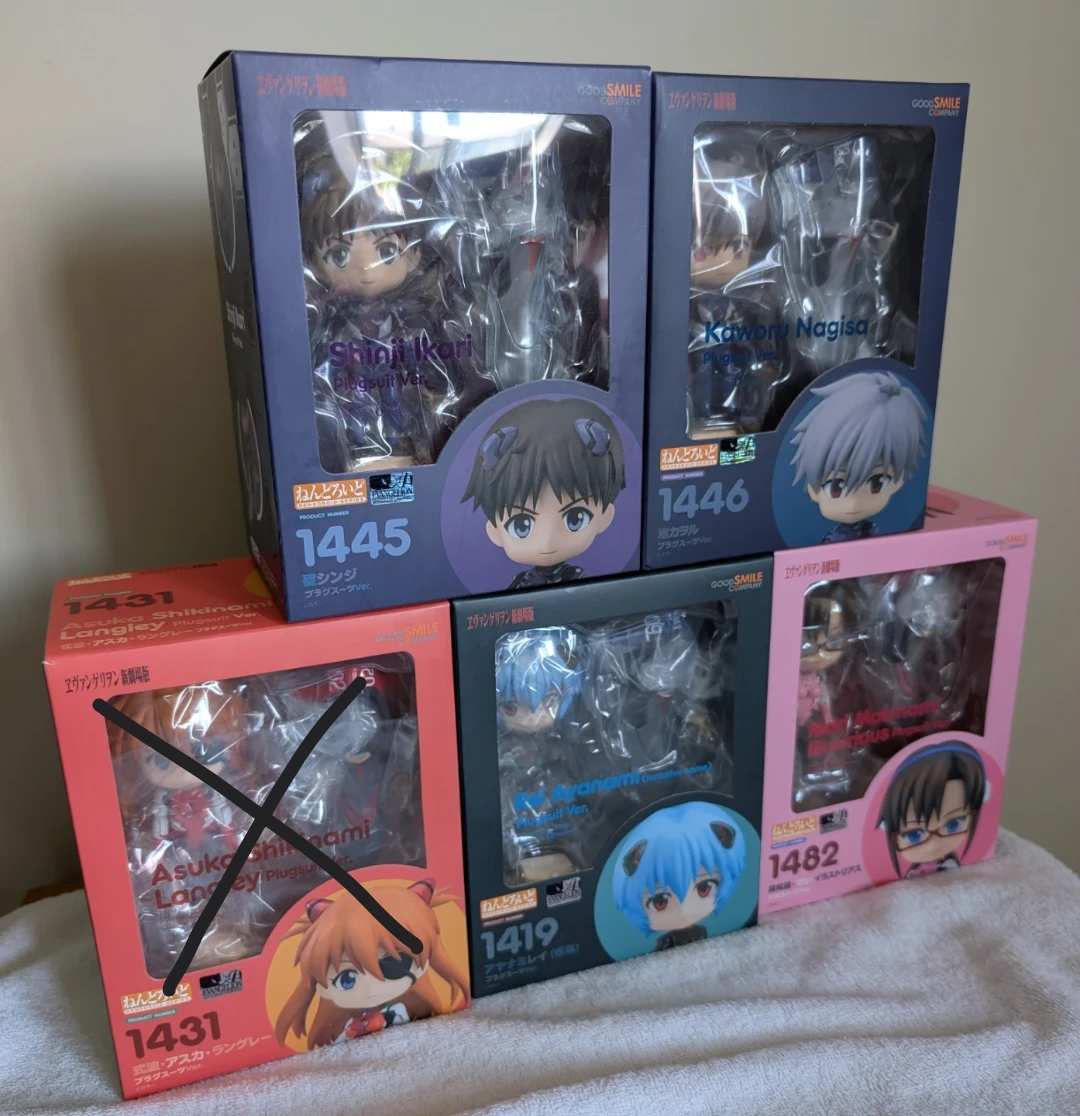 Neon Genesis Evangelion Nendoroids