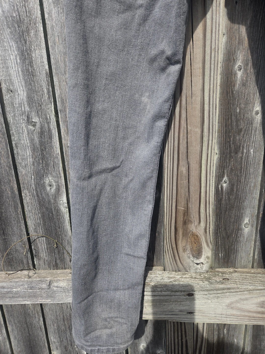 H&M Skinny Fit Gray Denim Jeans - photo 4