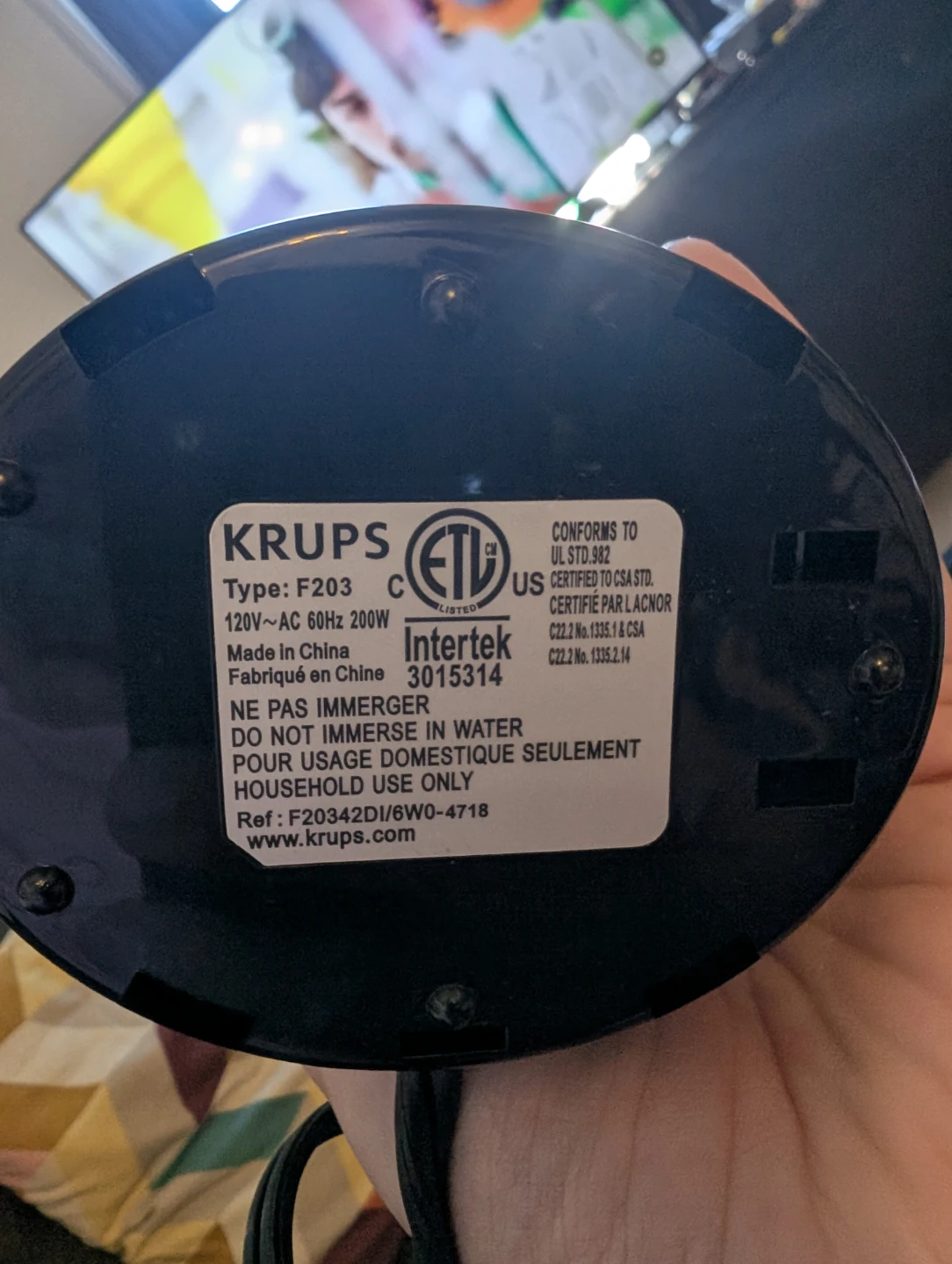 Krups F203 Coffee and Spice Grinder - photo 3