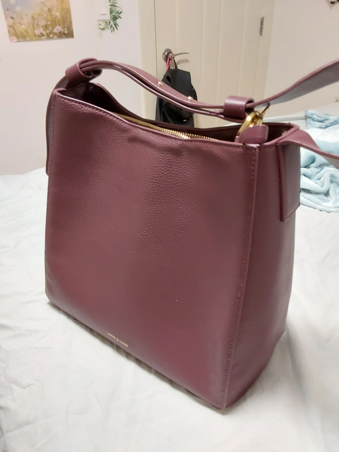 Love & Lore Plum Tote Bag - photo 2