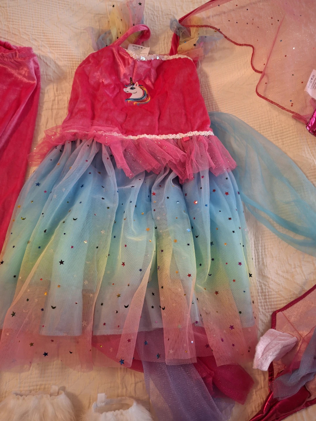 Unicorn Costume Dress Set - photo 4