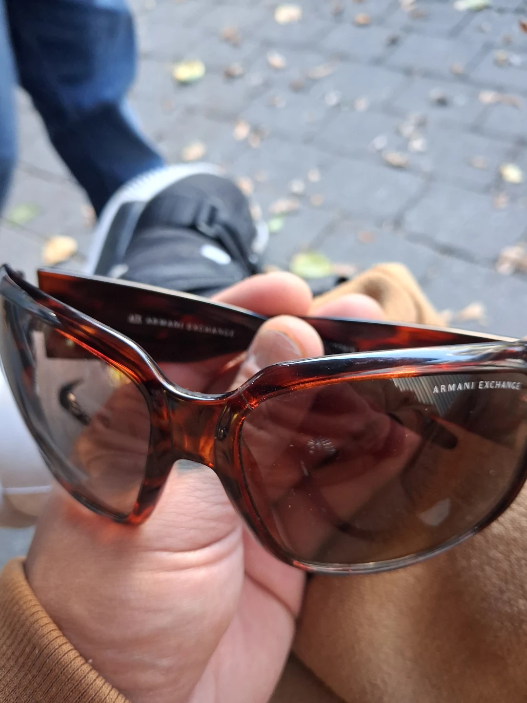 Armani Exchange Tortoiseshell Sunglasses