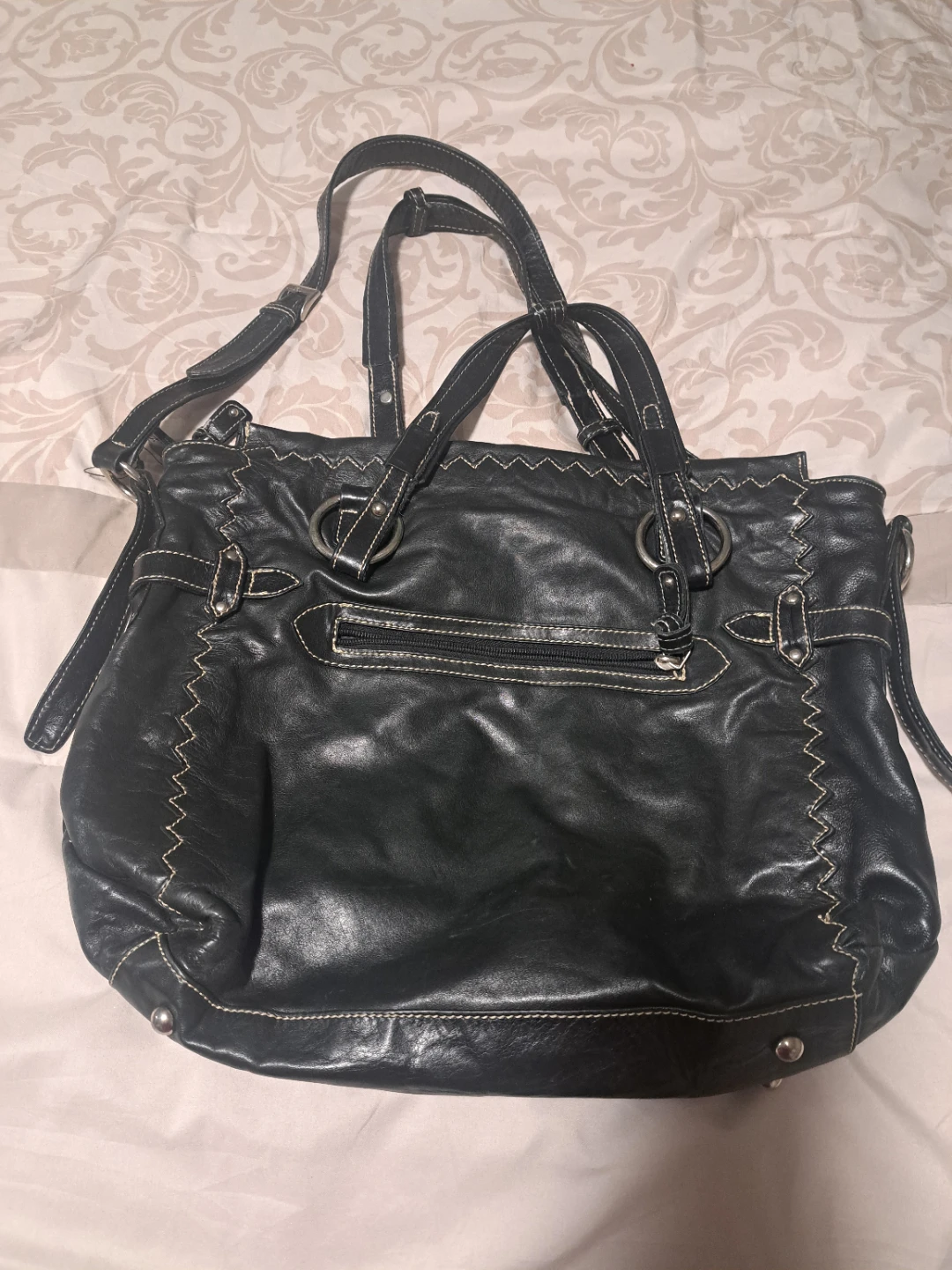 Danier Black Leather Handbag