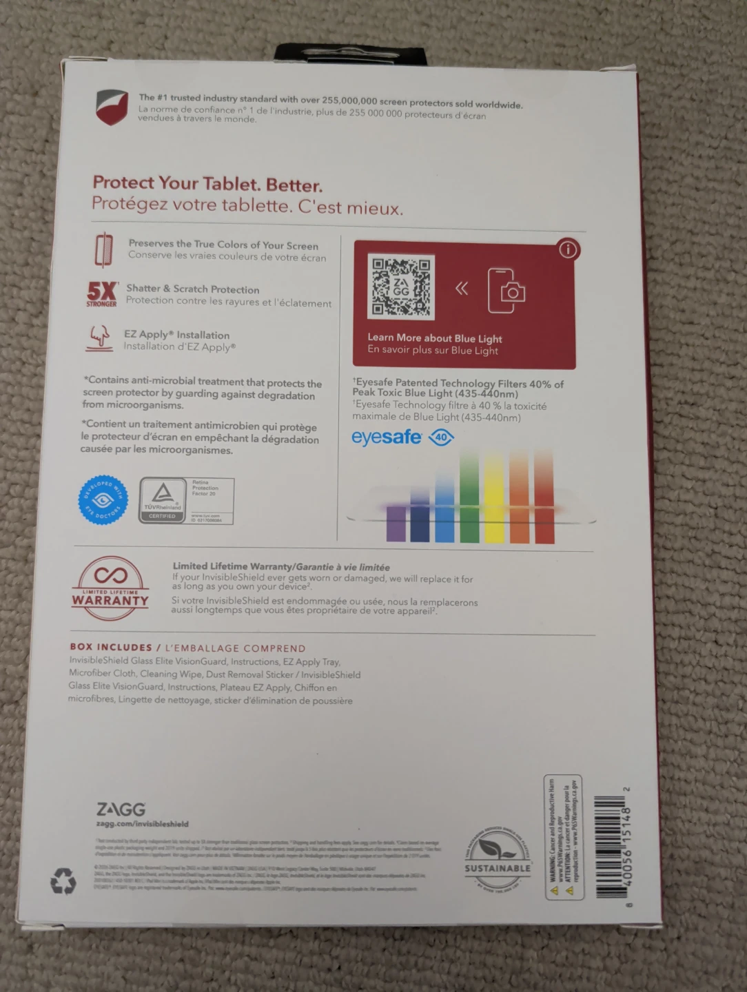 ZAGG InvisibleShield Glass Elite VisionGuard for iPad mini - photo 2