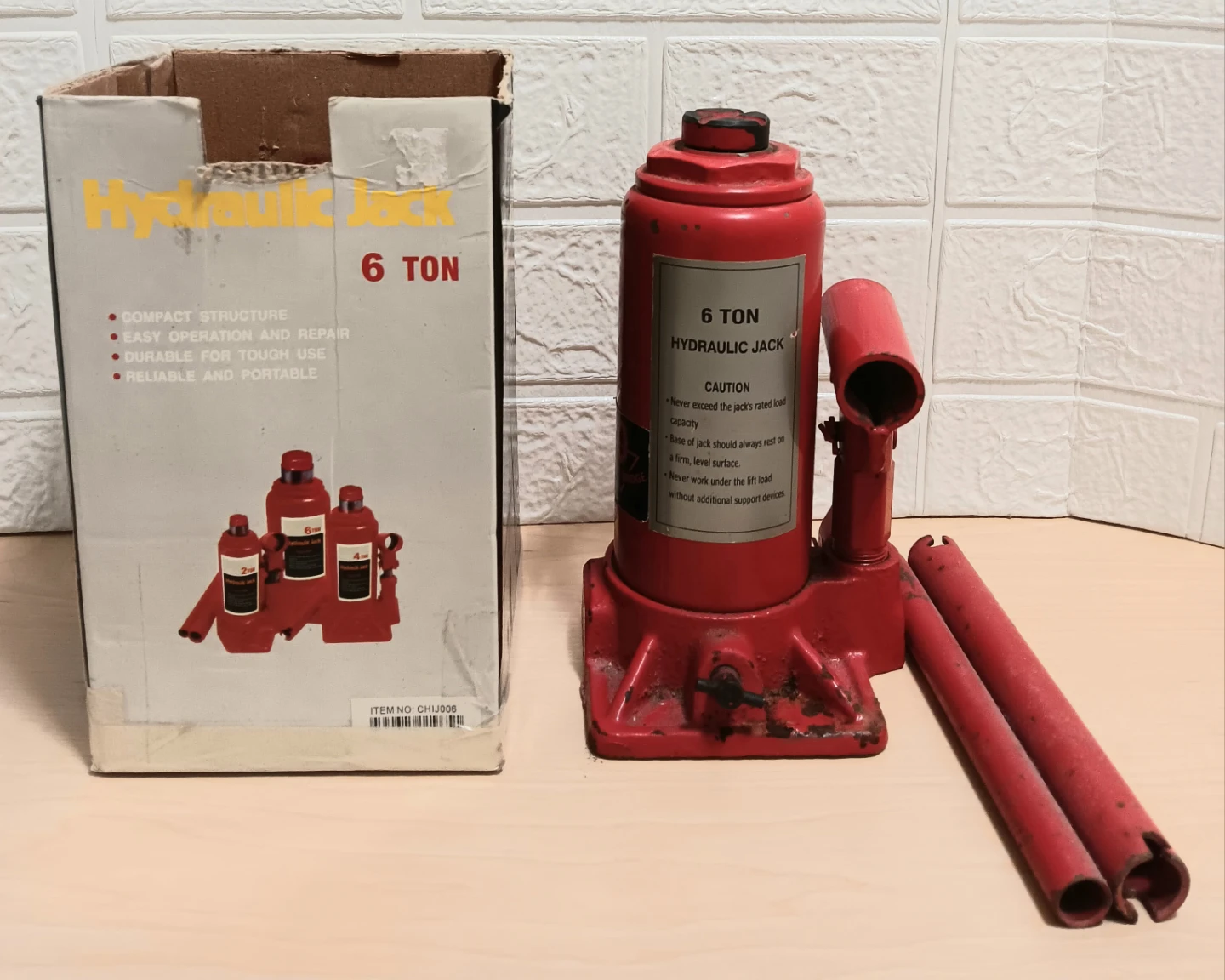 🚗Golden Bridge 6 Ton Hydraulic Jack🚗 - photo 2