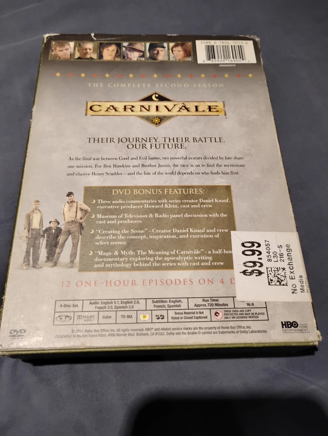 Carnivale: The Complete Second Season DVD - photo 3
