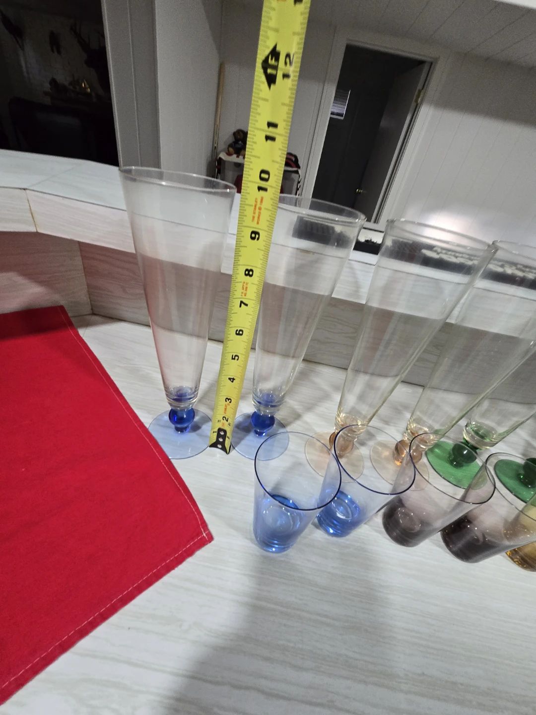 Vintage Tall Glass Set  and Tumblers - photo 5