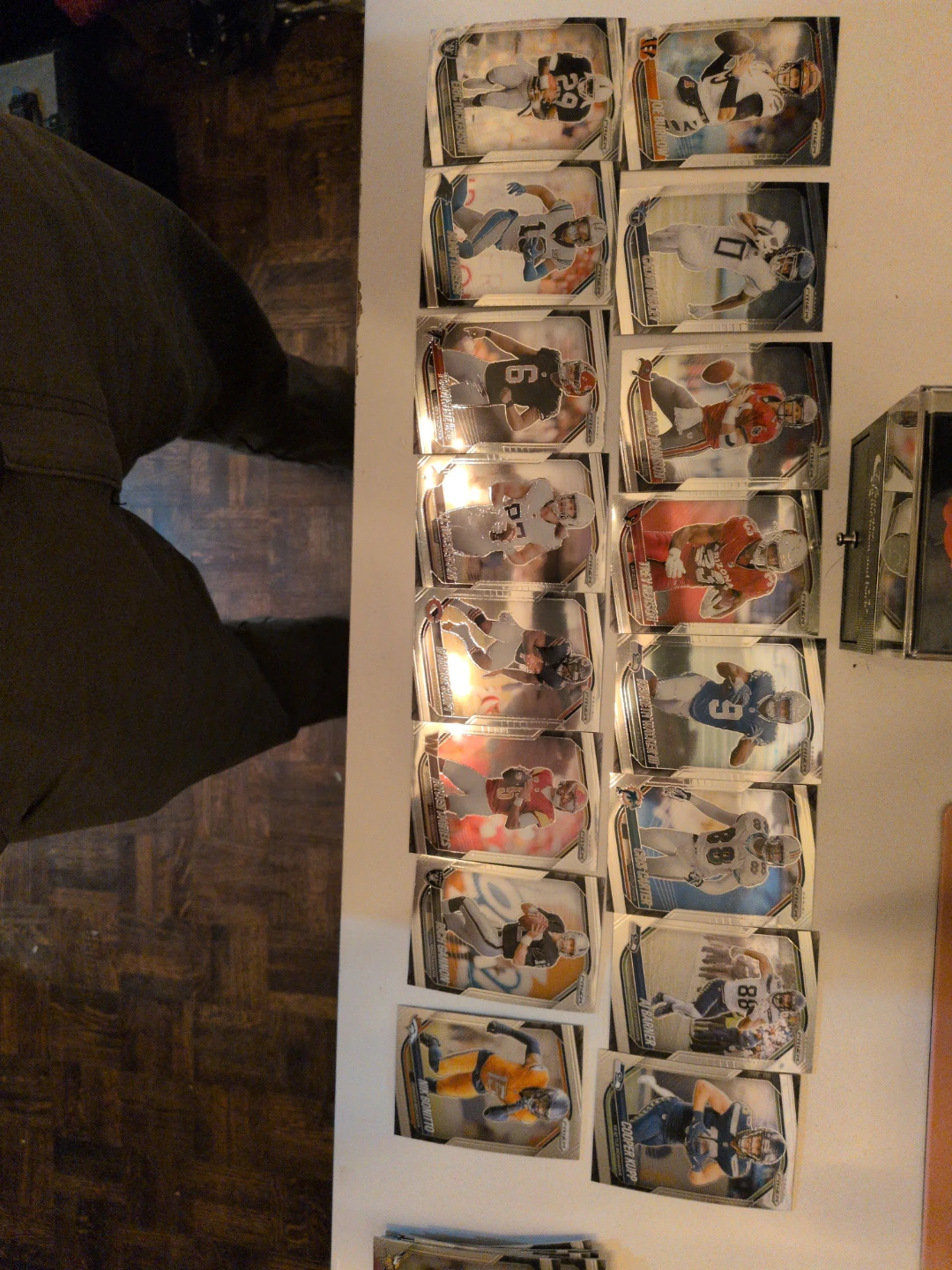 Collection of Panini Prizm NFL Football Cards