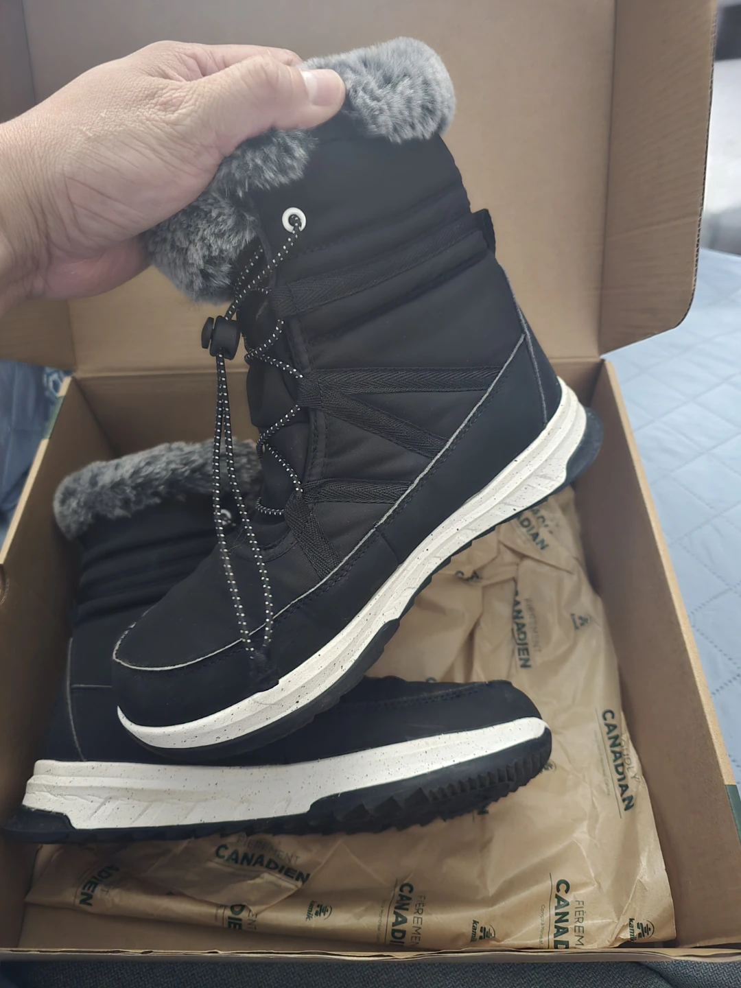 Kamik StormyF Winter Boots - Black