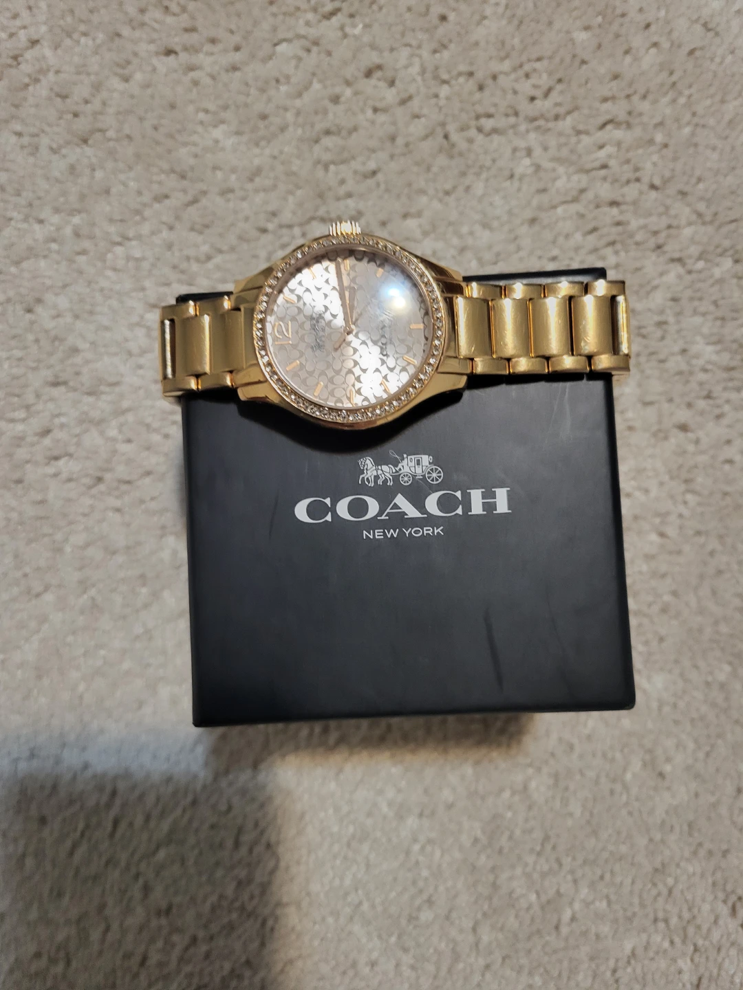 Coach Maddy Rose Gold-Tone Watch