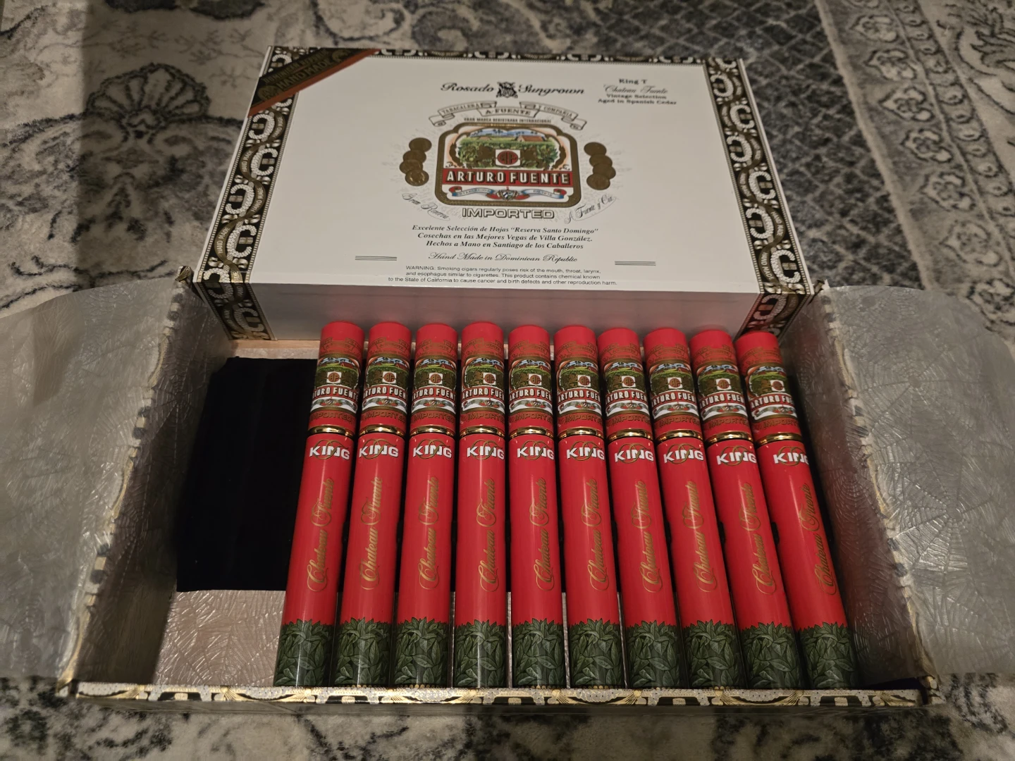 Arturo Fuente King T Rosado Sungrown Cigars - photo 2