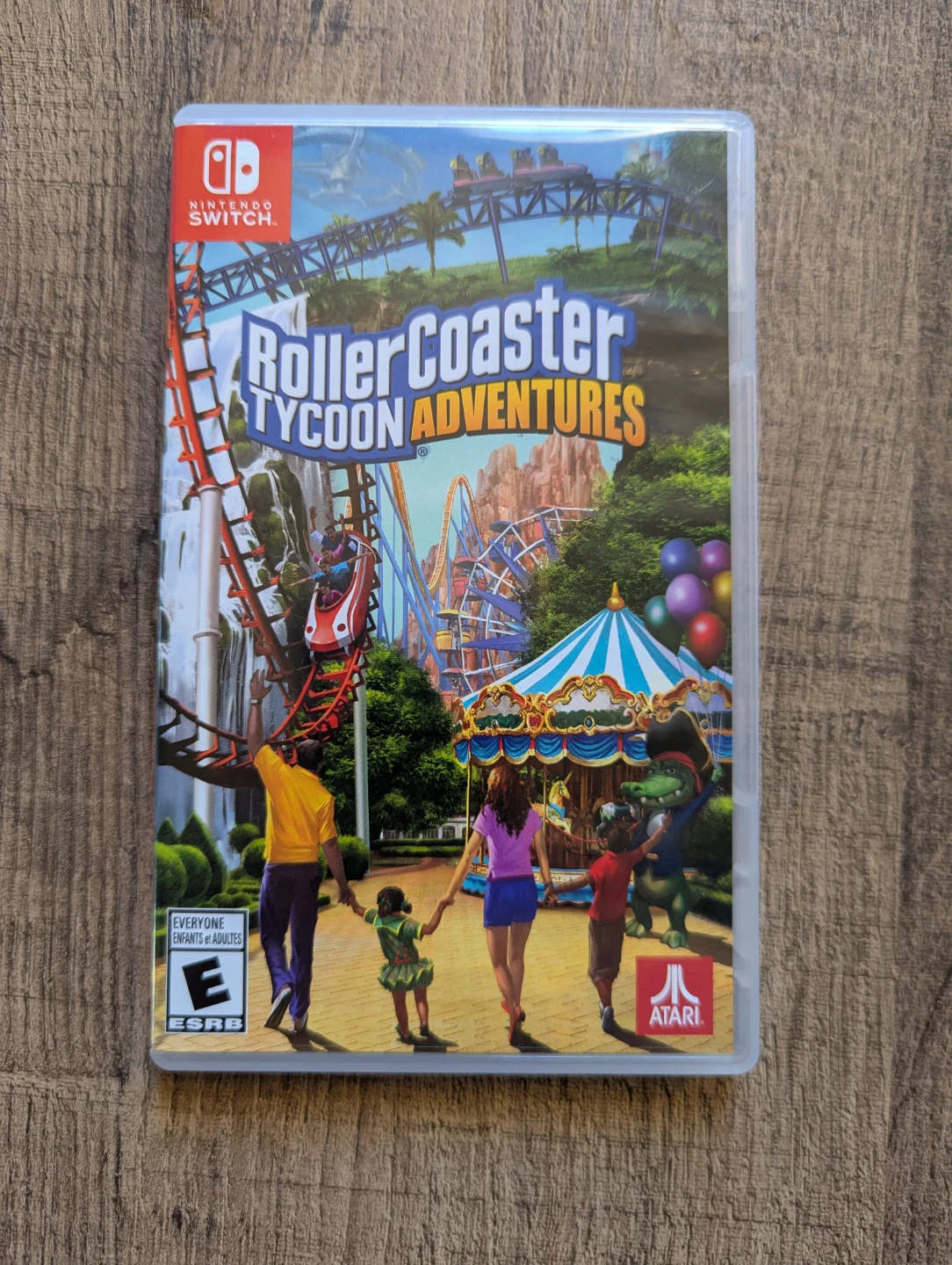 Rollercoaster Tycoon Adventure Nintendo switch