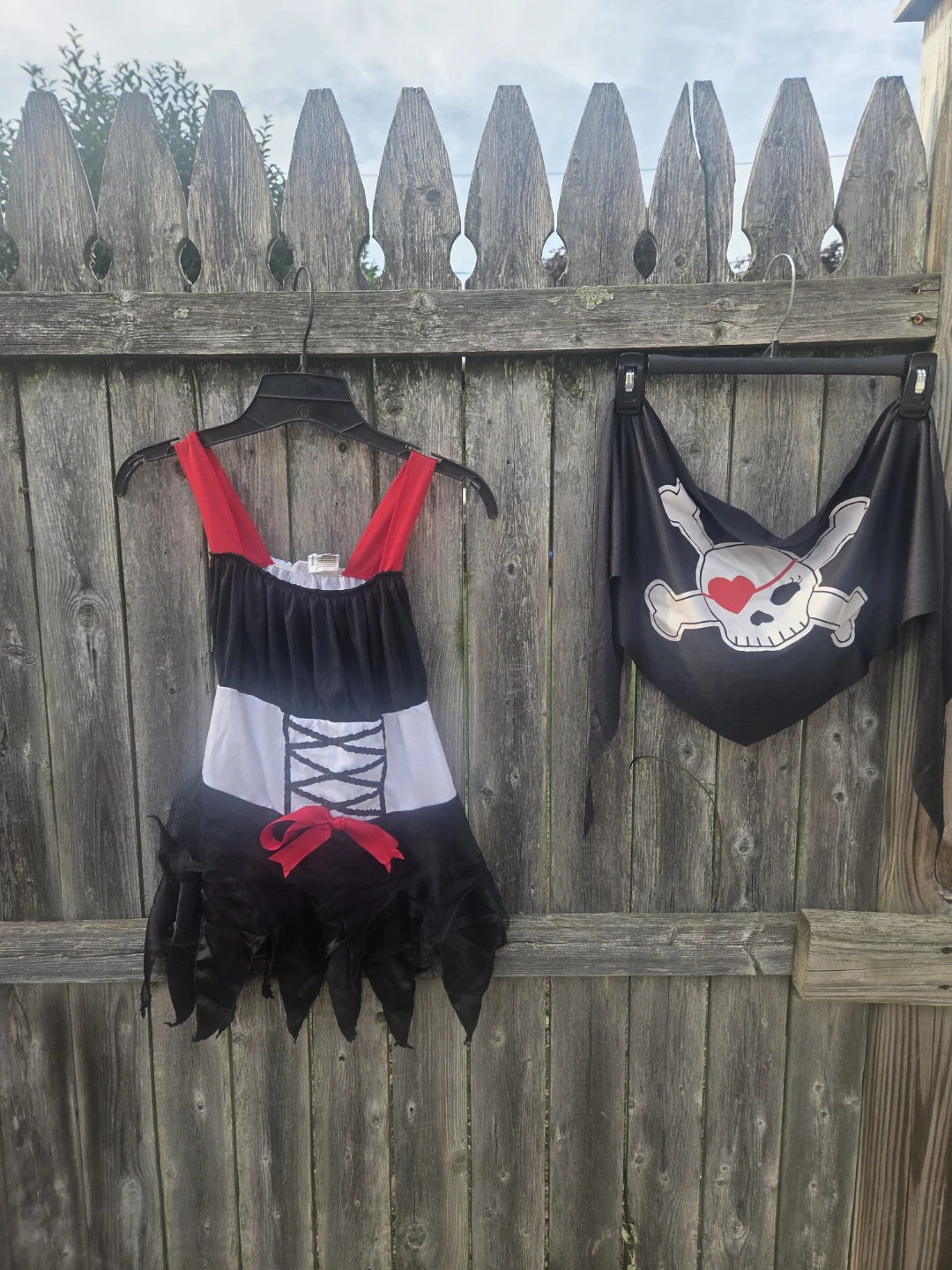 Girls Pirate Costume with Headscarf