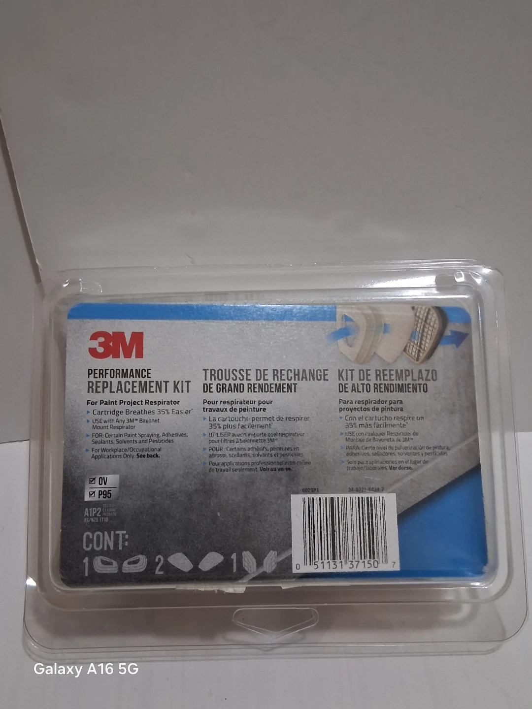 3M Performance Paint Respirator Replacement Kit - photo 2
