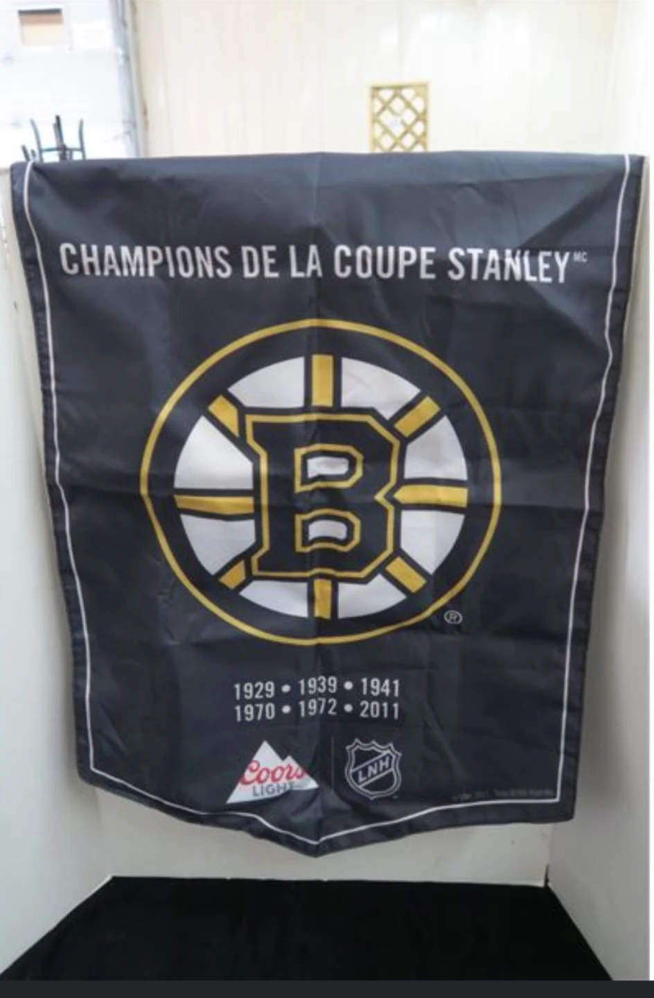 NHL Coors Light Stanley Cup Champions Wall Banners - photo 3