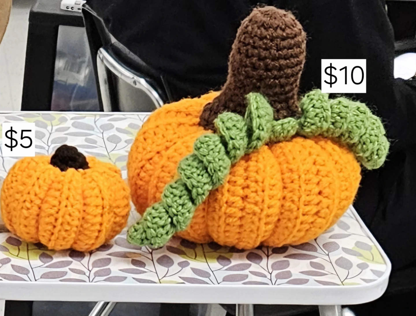 Handmade Crochet Pumpkins