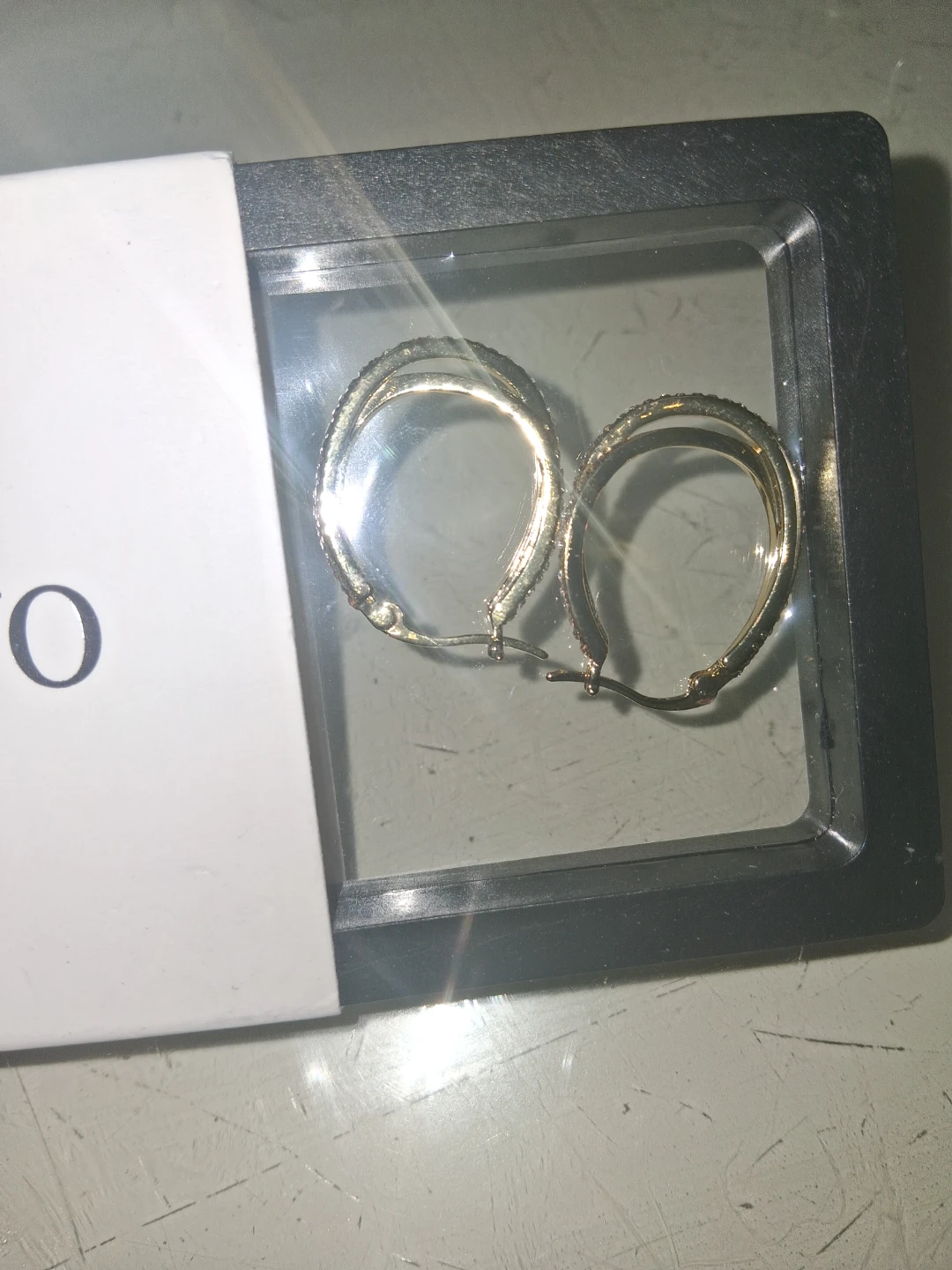 APSVO Gold Tone Hoop Earrings - photo 2