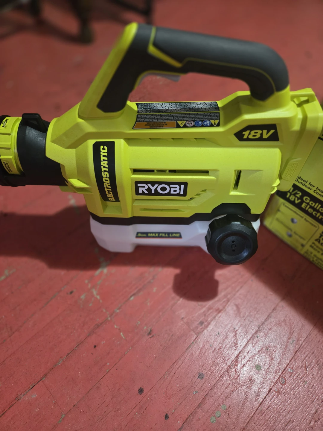 Ryobi 18V ONE+ Electrostatic Sprayer - photo 3