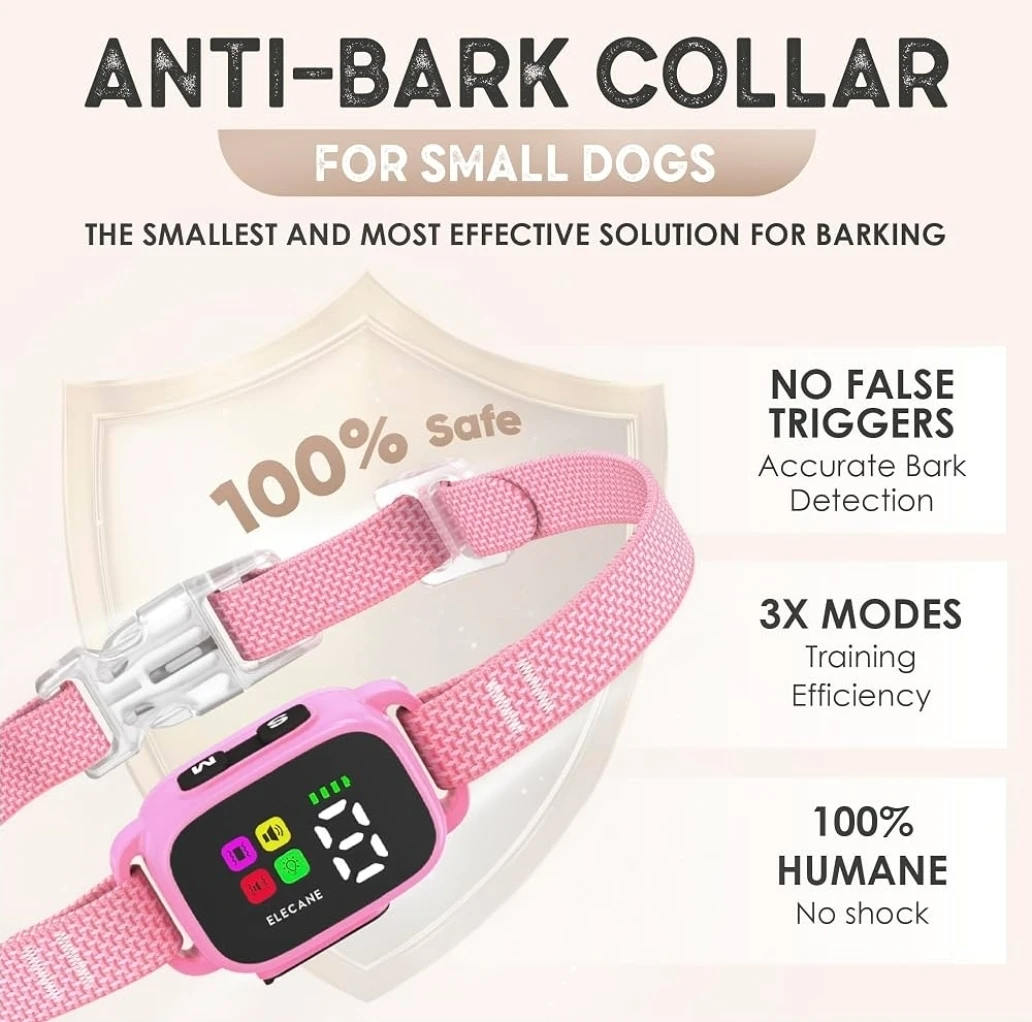 Elecane Tiny Smart Anti-Bark Collar - photo 3