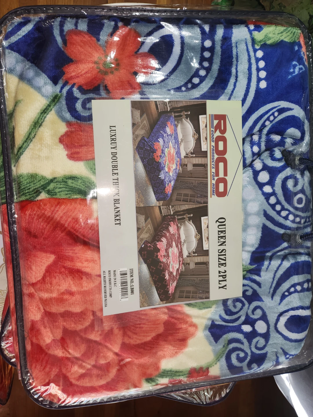 ROCO Queen Size 2-Ply Double Thick Blanket - photo 3