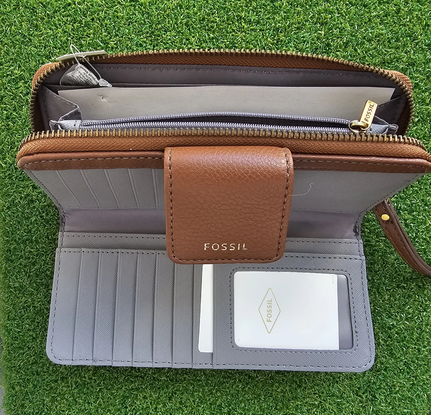Fossil Floral Print Zip Around Wallet - photo 2