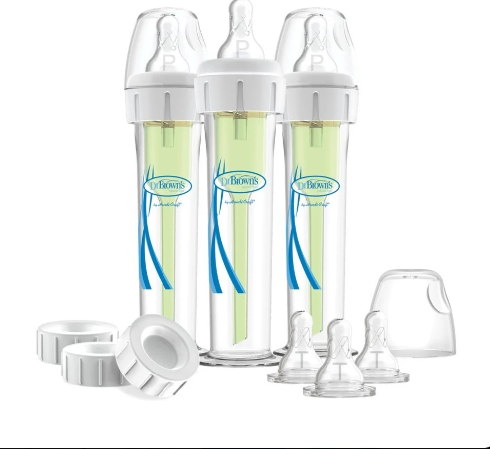 Dr. Brown's AccuFeed 60 Baby Bottles - 3 Pack - photo 2
