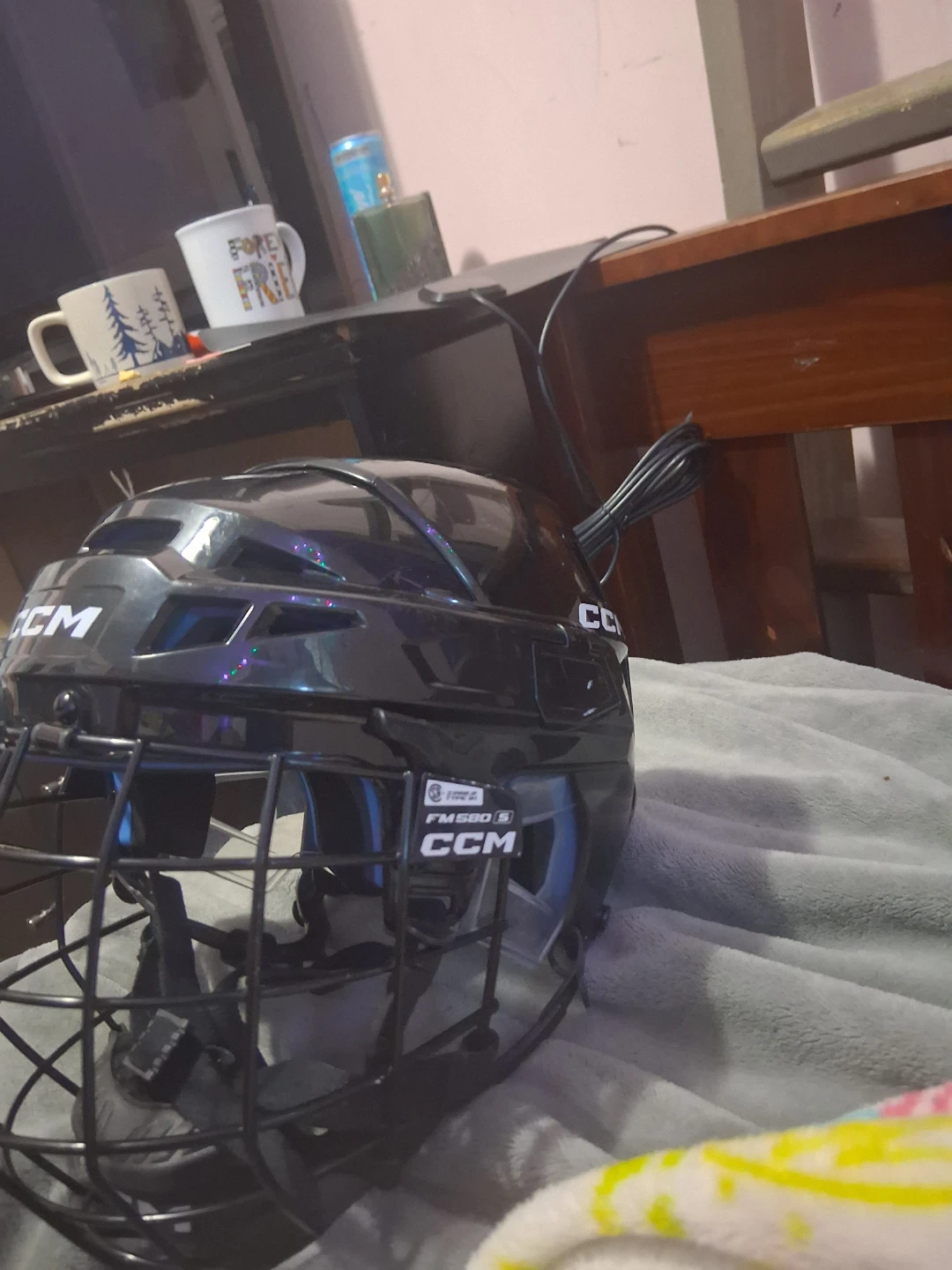CCM Hockey Helmet and Stick Set - photo 5