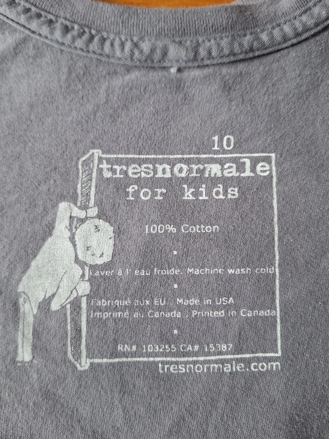 Tresnormale Kids Toronto Streetcar T-Shirt Grey - photo 4