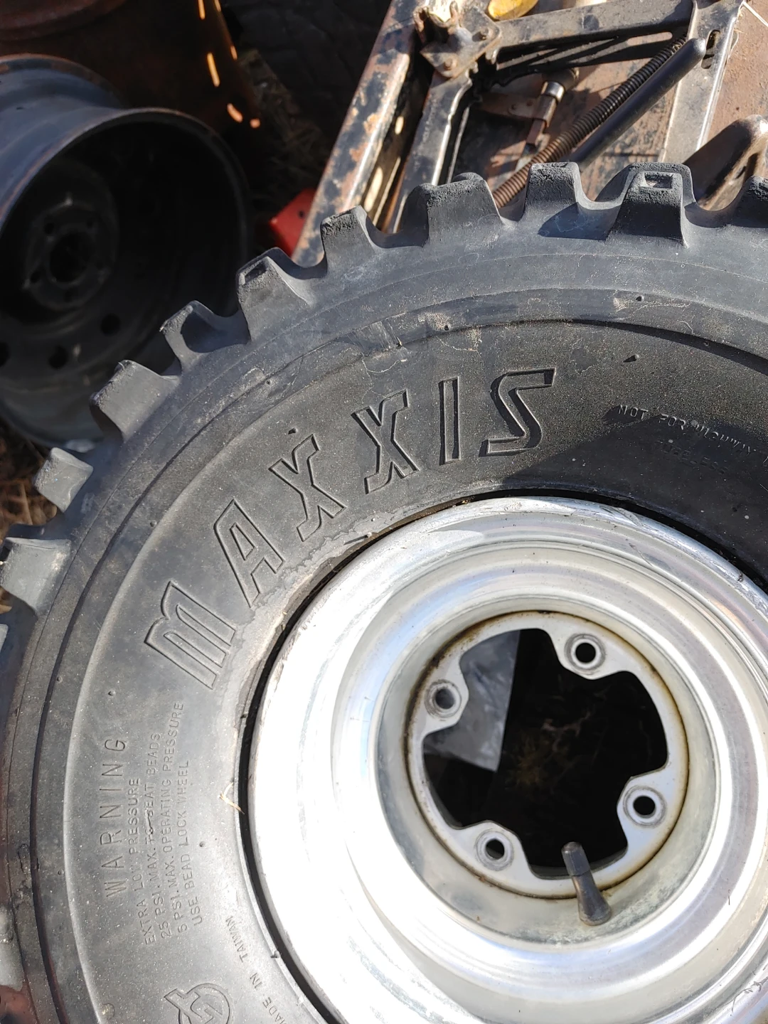 Maxxis ATV Tires with Rims - photo 2
