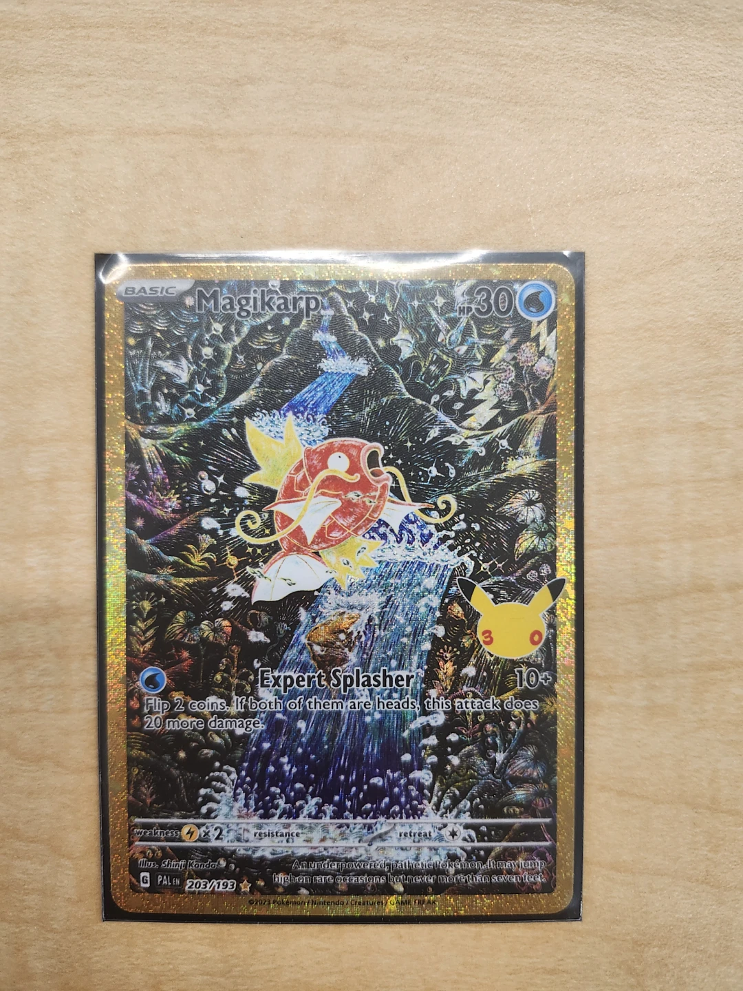 30th Celebrations Pokemon Magikarp 203/193