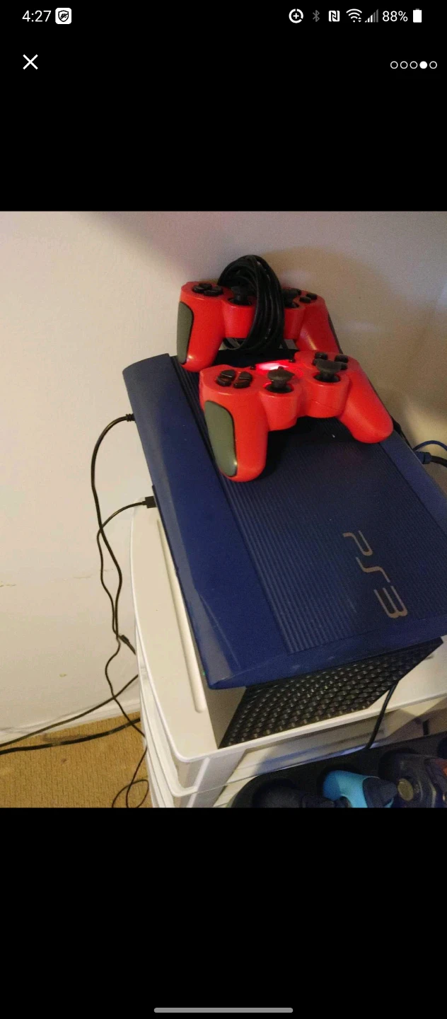 PlayStation 3 Console with 250GB HDD and 4 Games