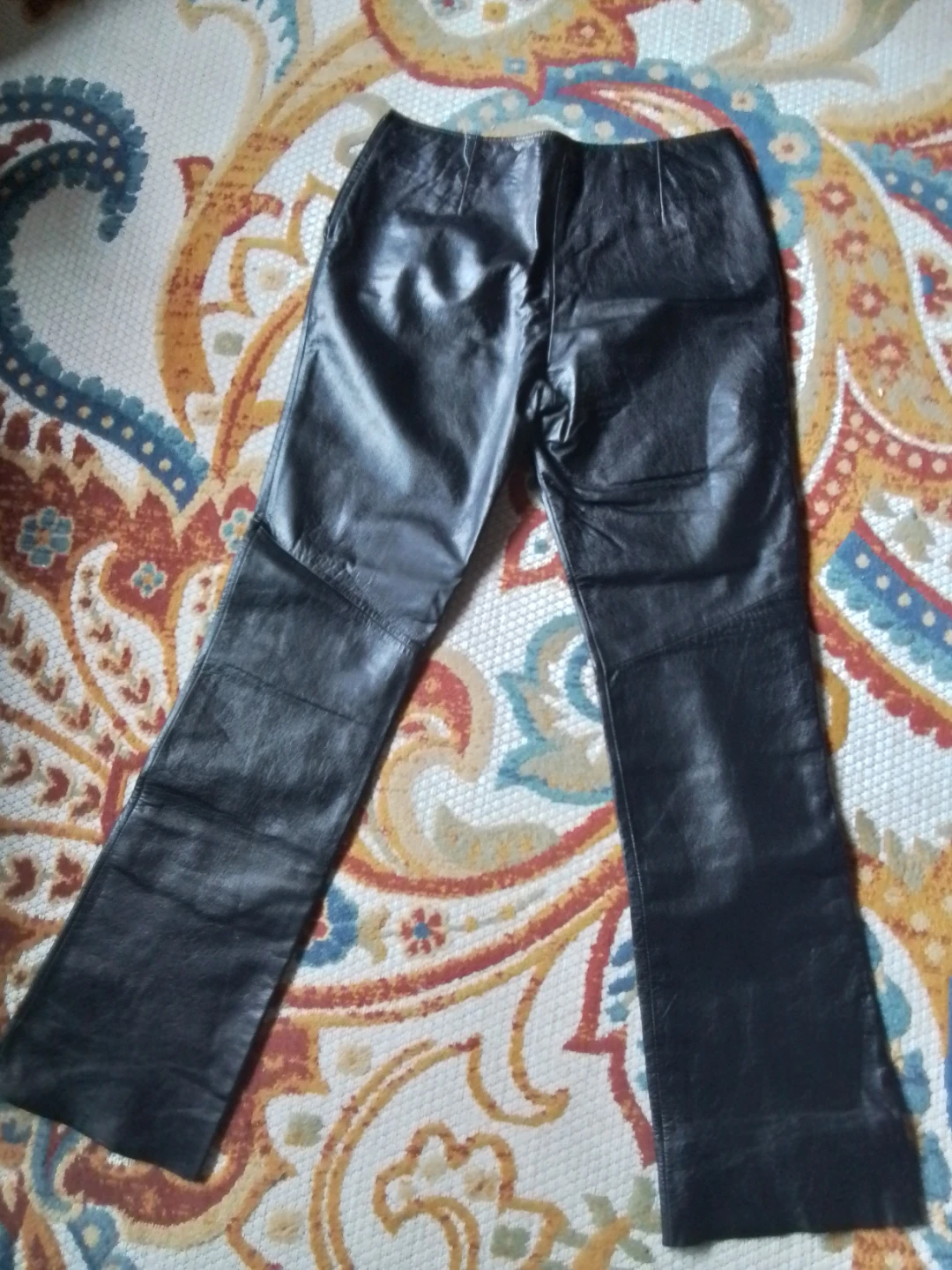 Danier Black Leather Pants - photo 2