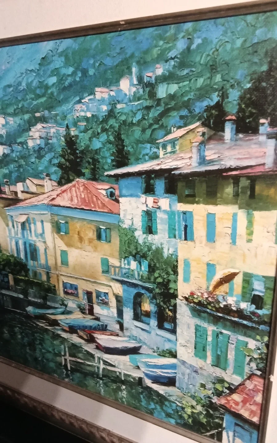 Howard Behrens "Lugano Coastline" Framed - photo 5