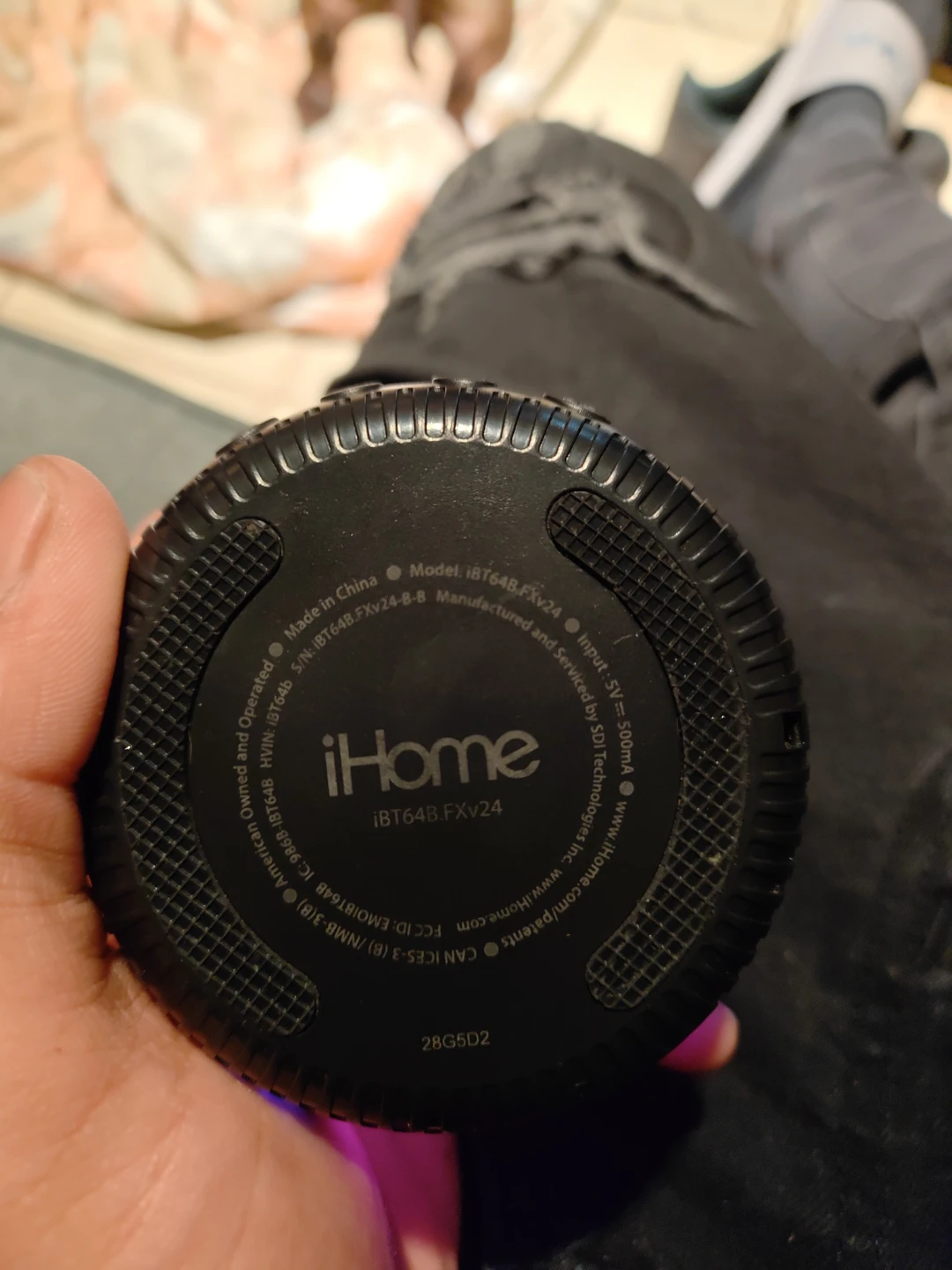 iHome iBT64B.FXv24 Bluetooth Speaker - photo 3