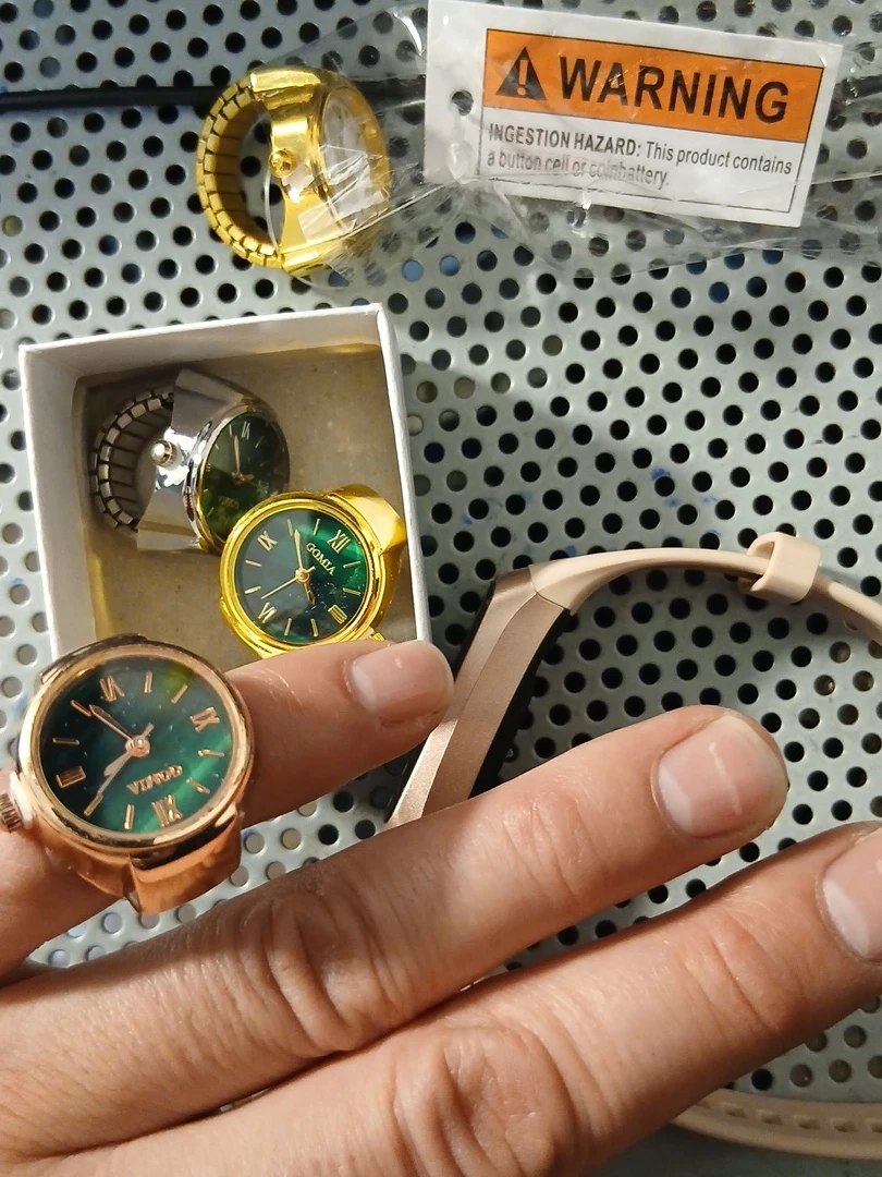 Pinky-Ring Watch. Brand New. One size