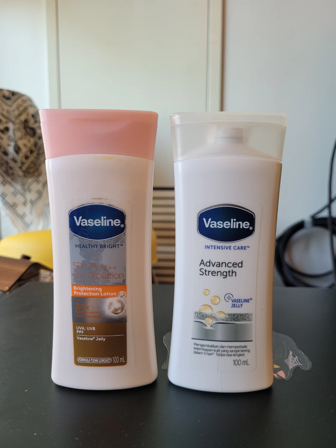 Two Vaseline Body Lotions 100ml