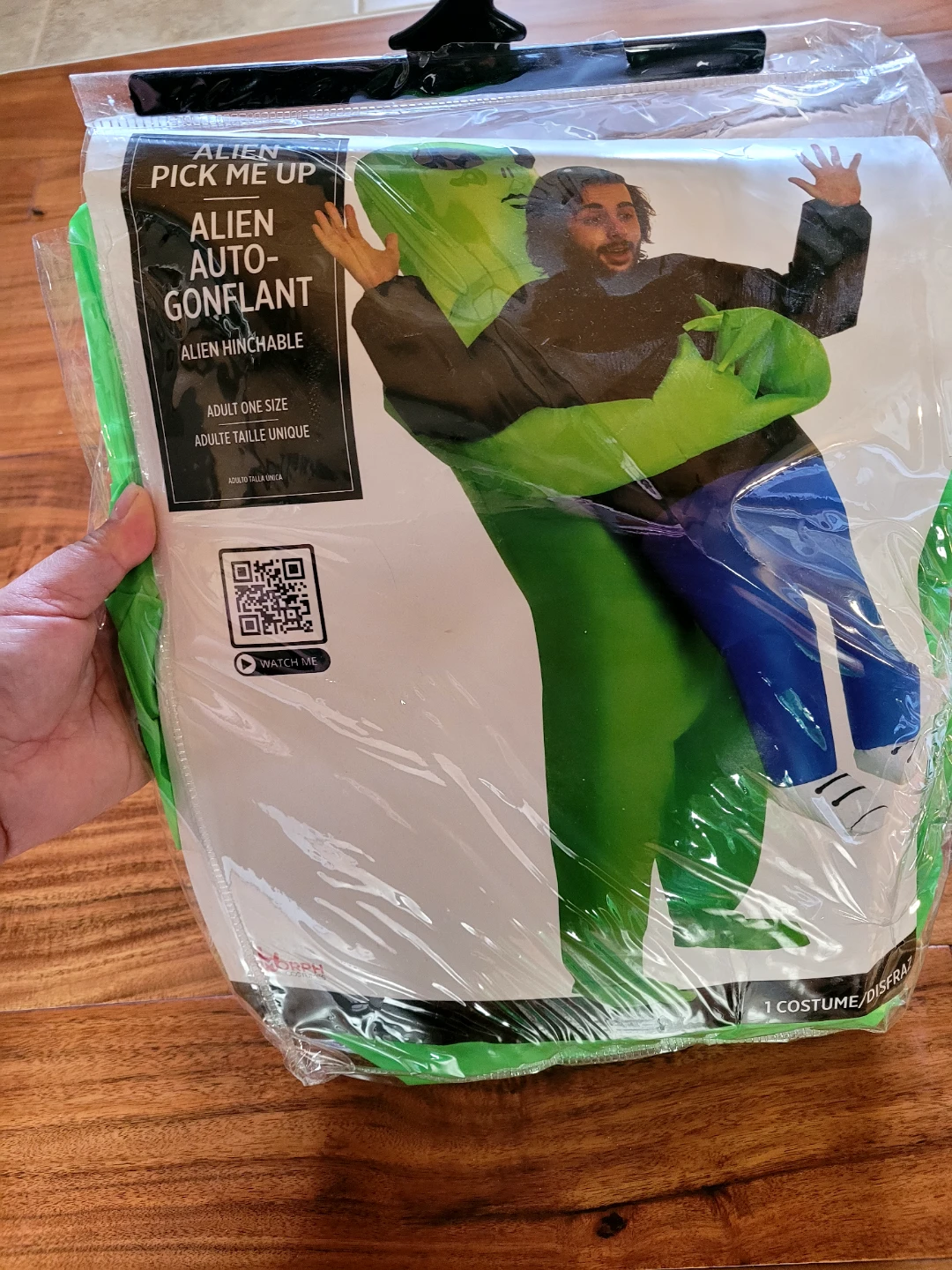 Morph Costumes Alien Pick Me Up Inflatable Costume