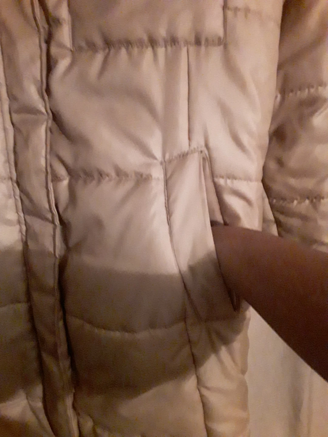 Women's Beige lightweight coat size 1X - photo 2