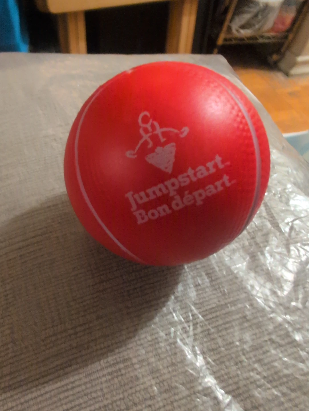Jumpstart Red Foam Basketball