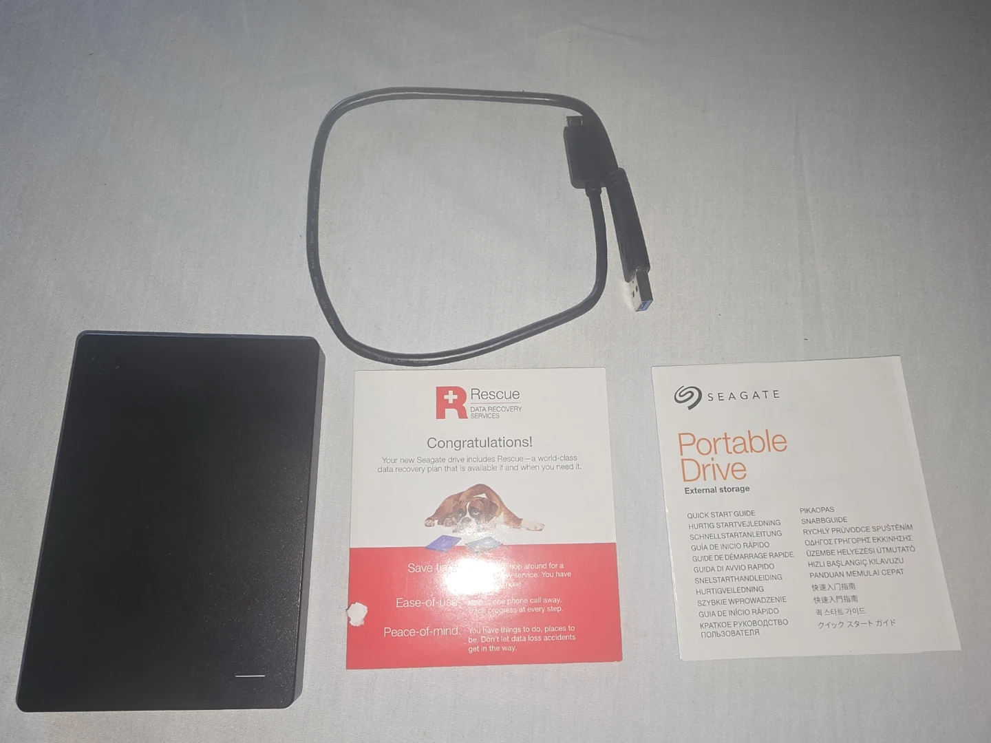 2TB SEAGATE EXTERNAL HARD DRIVE FOR SALE