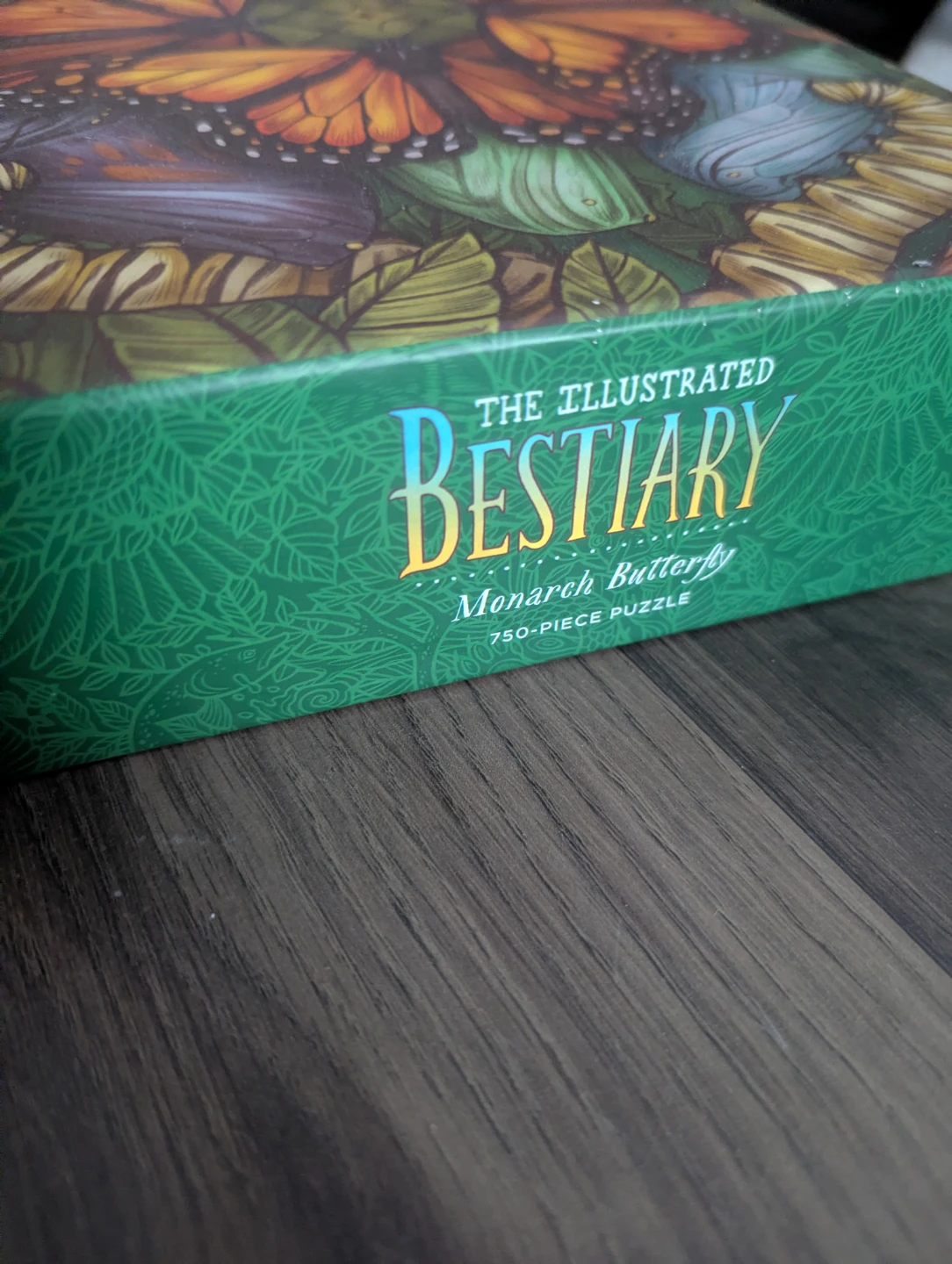 The Illustrated Bestiary Monarch Butterfly 750-Piece Puzzle - photo 2
