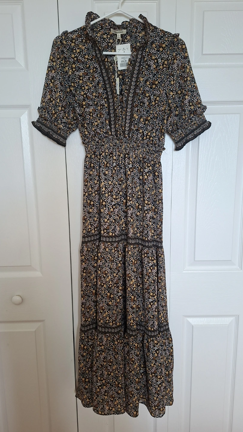 Max Studio Floral Maxi Dress