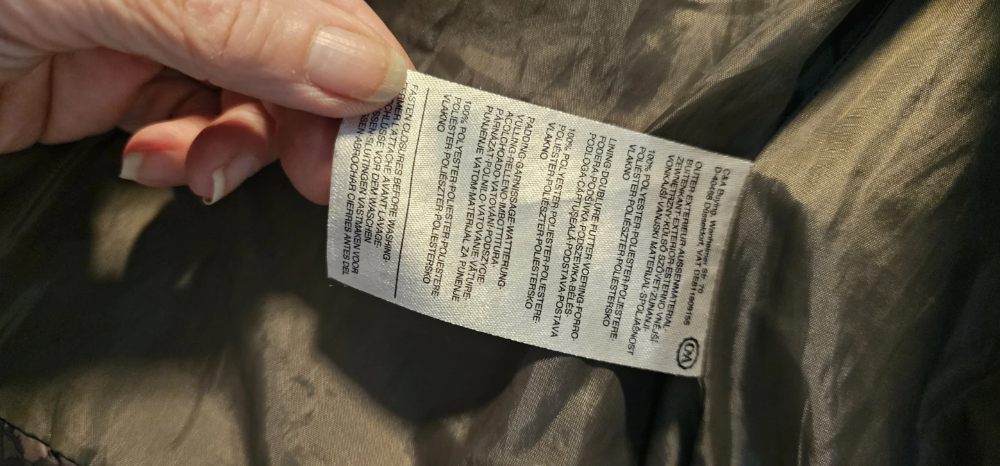 here+there Quilted Hooded Jacket Size 128 - photo 4