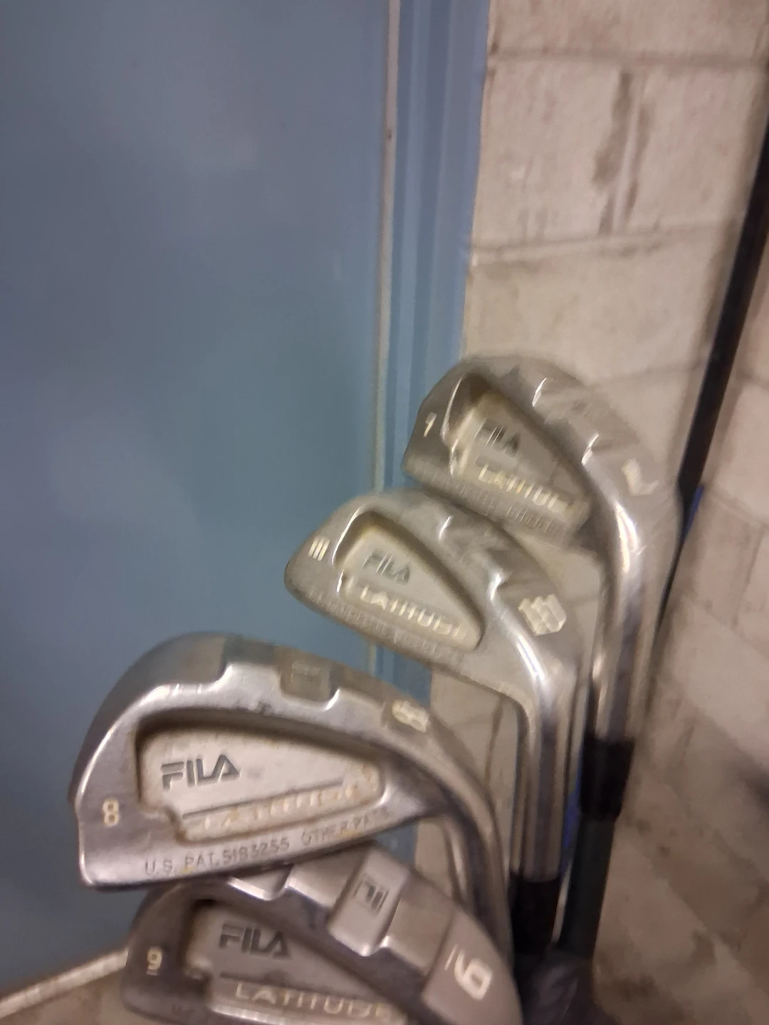 Set of Fila Latitude Golf Irons