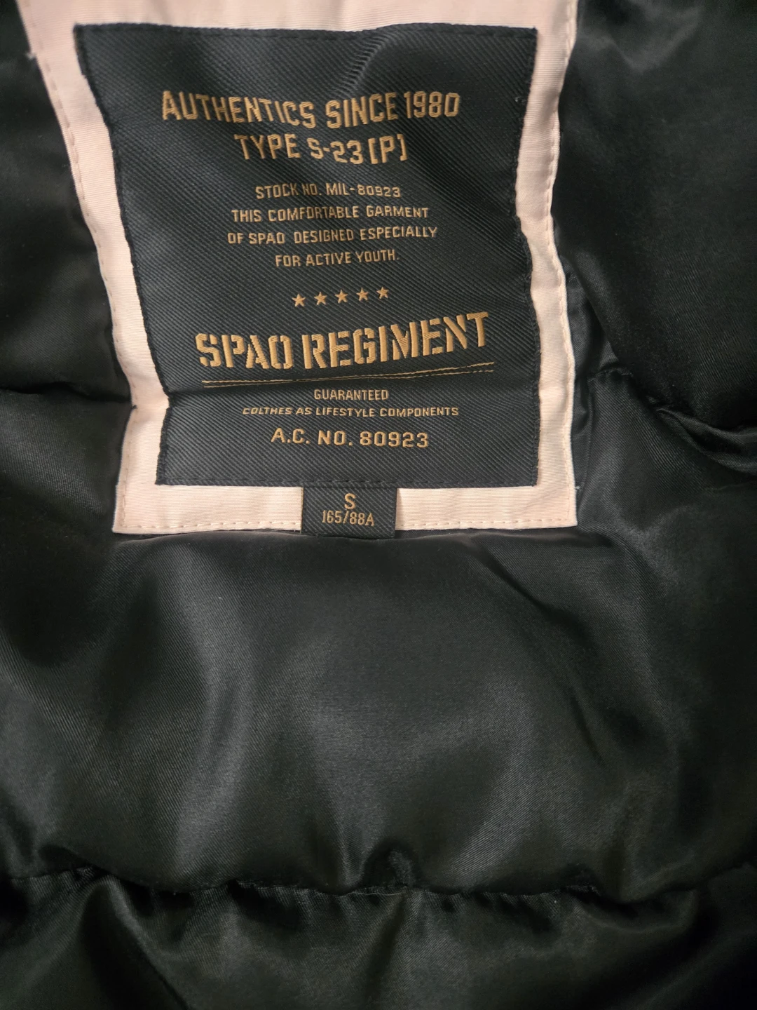 SPAO Regiment Light Pink Winter Jacket-Small - photo 3