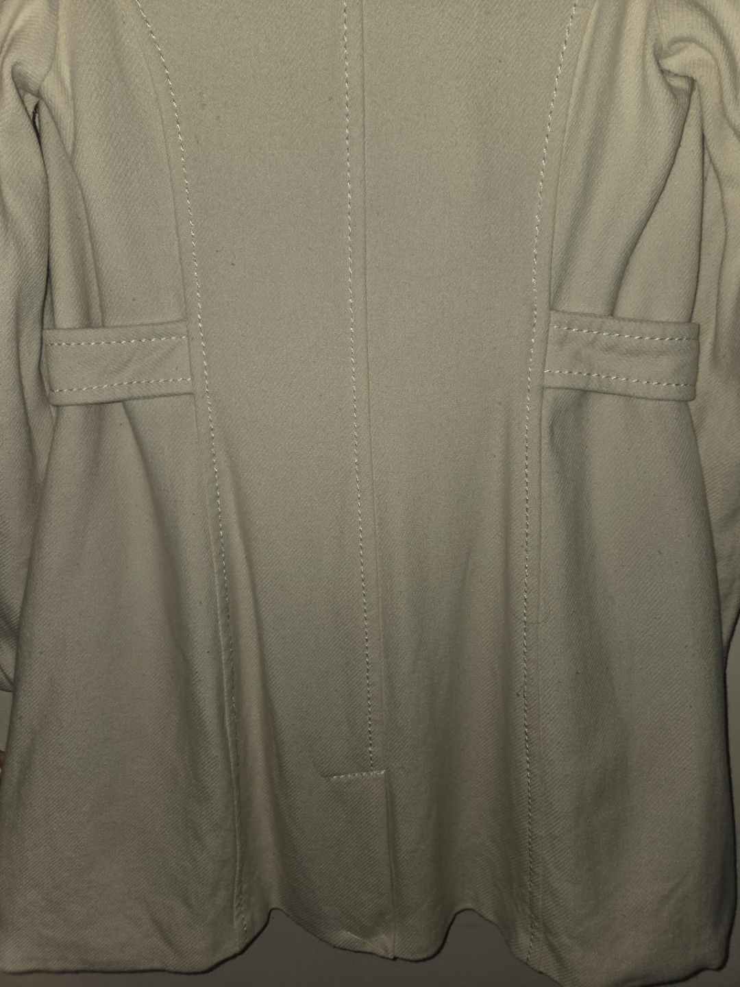 Divided By H&M Vintage Cream Peacoat in a Ladies L - photo 5
