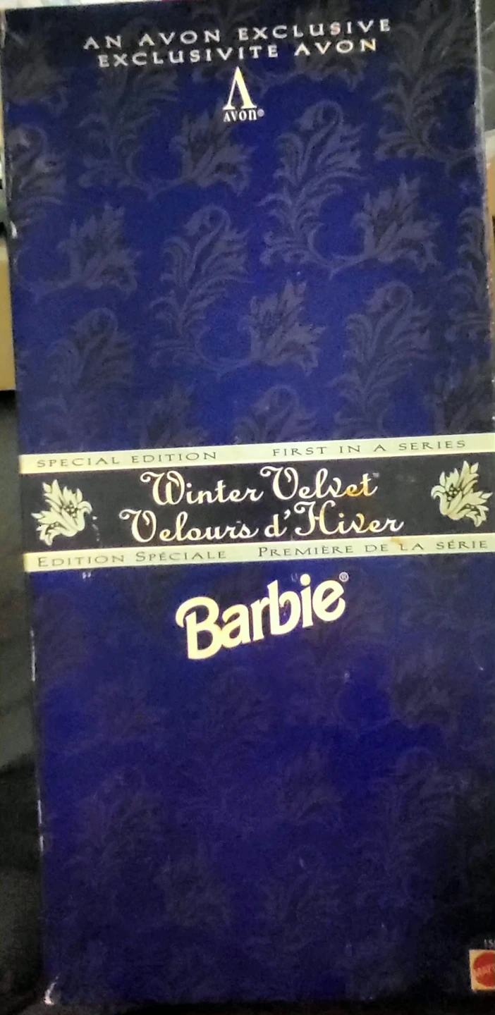 Avon Winter Velvet Barbie Doll Special Edition