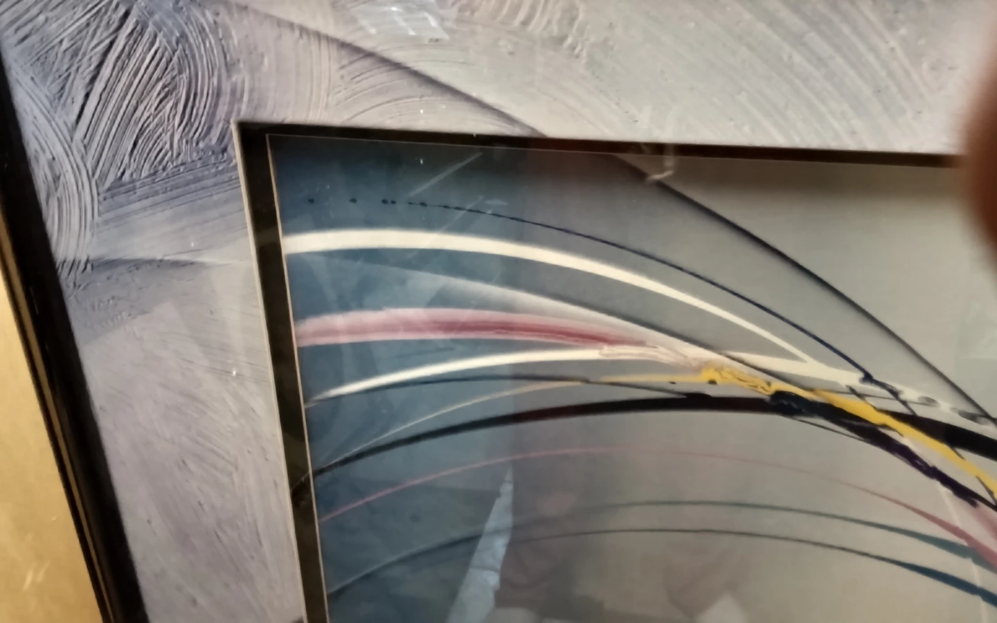 ELBA ALVAREZ Large Signed Original Abstract - photo 4