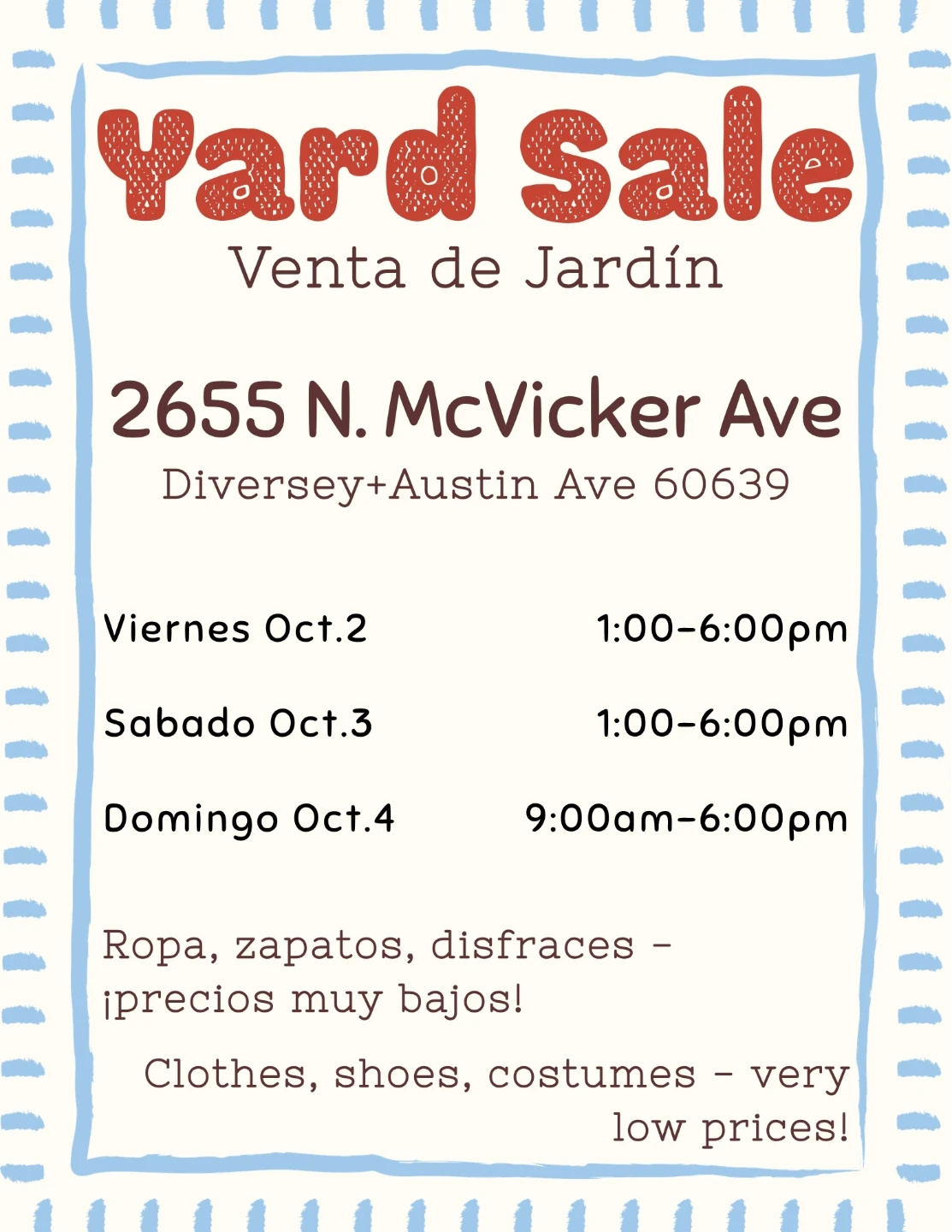Yard Sale ✨️