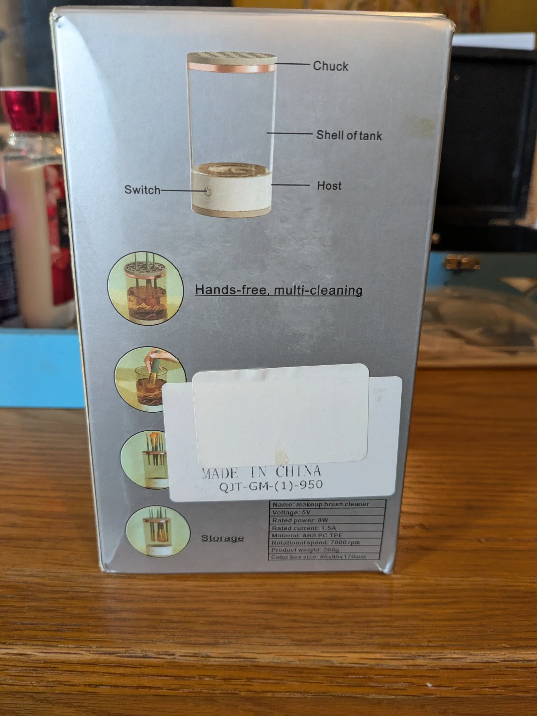 Electric Makeup Brush Cleaner Machine - photo 3